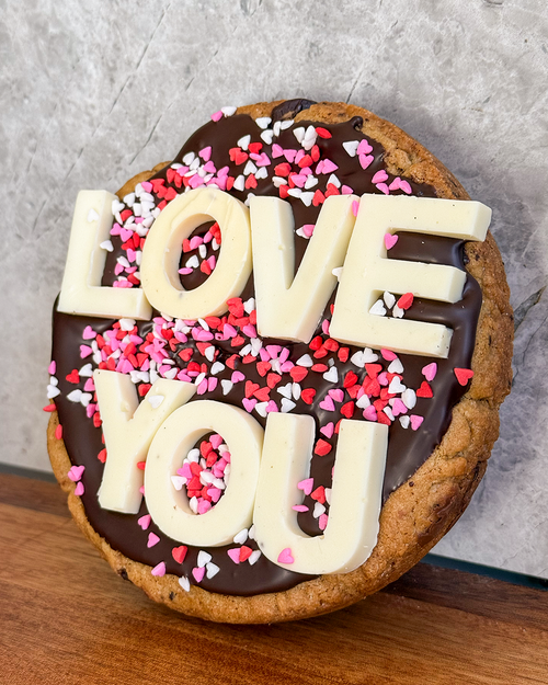 COMING SOON - Valentines XL Personalised Cookie